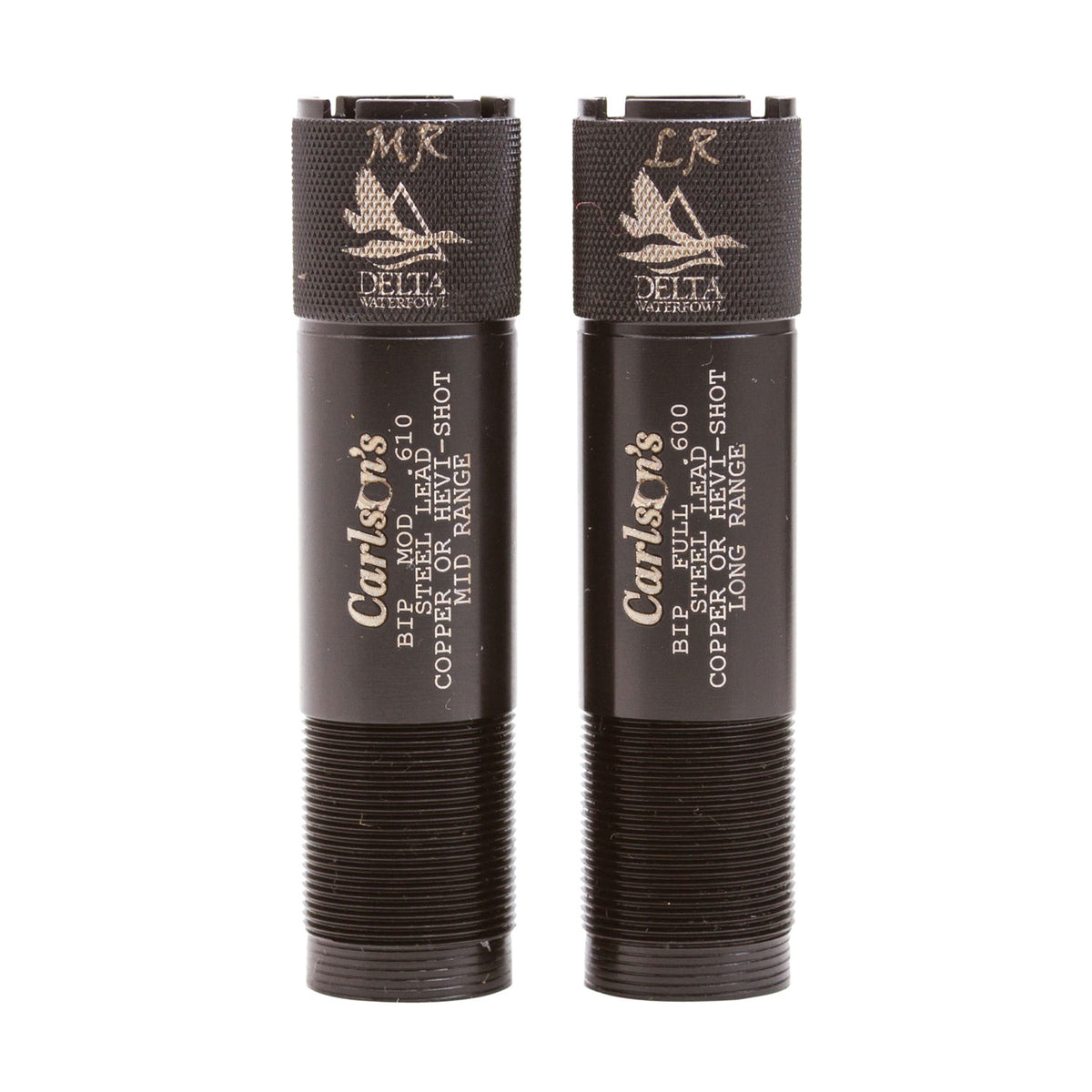 Carlson's 07361 Delta Waterfowl Choke Tube Browning Invector Plus 20 Gauge Mid/Long Range Stainless Steel