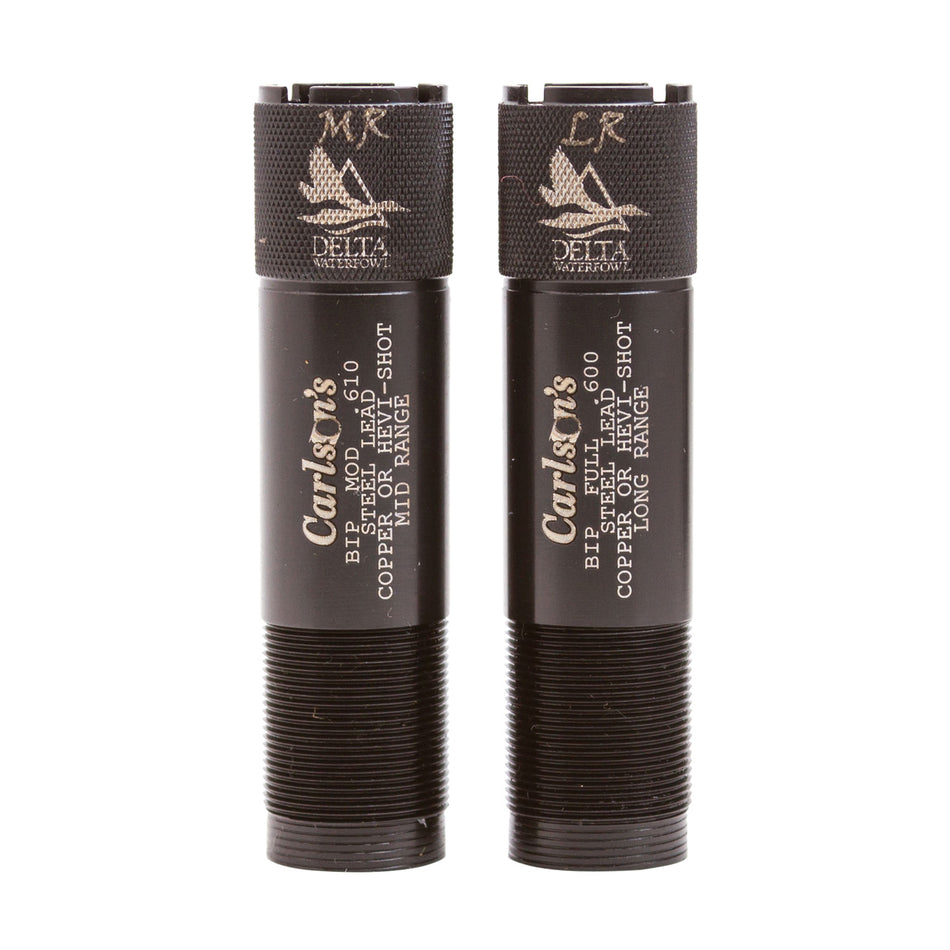 Carlson's 07361 Delta Waterfowl Choke Tube Browning Invector Plus 20 Gauge Mid/Long Range Stainless Steel