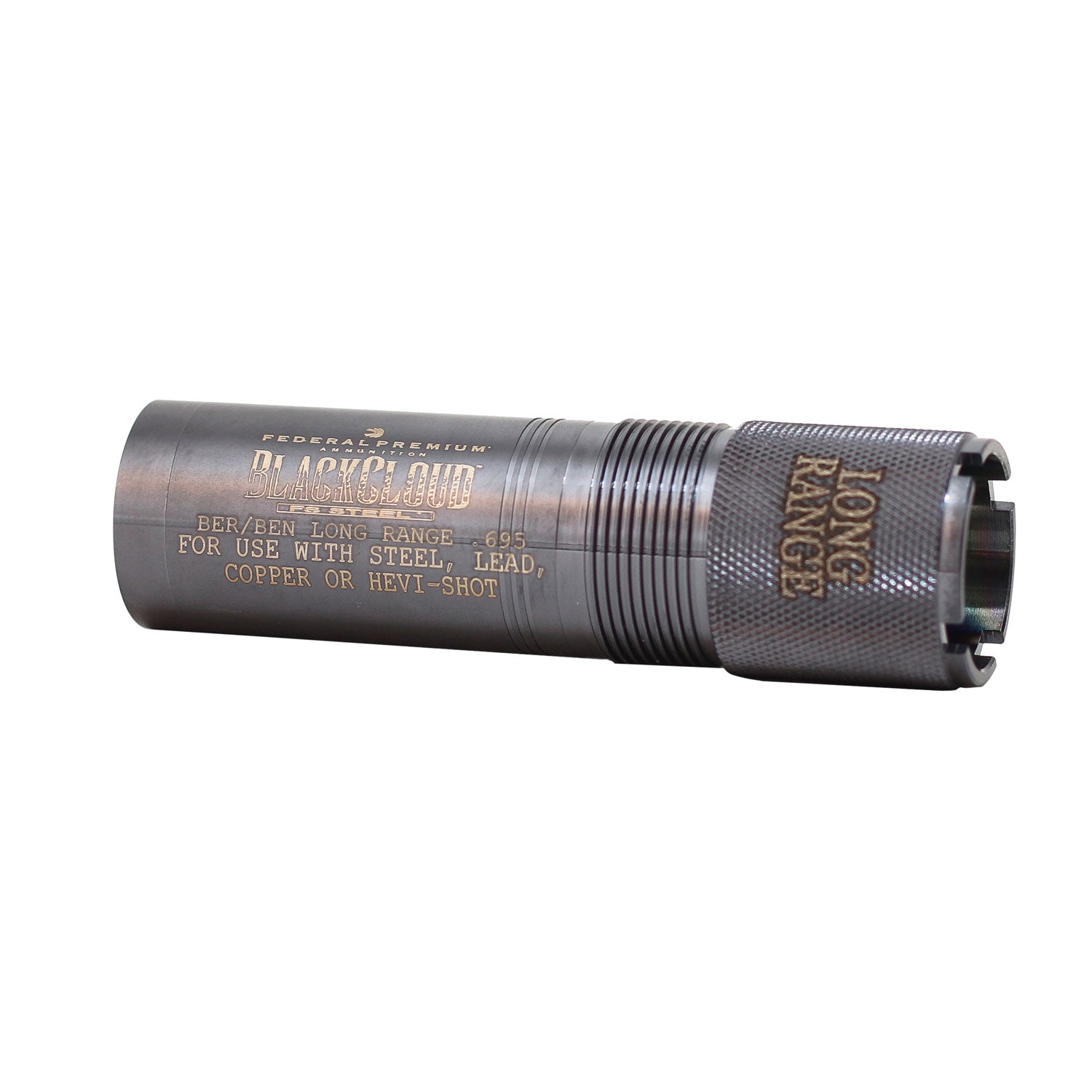 Carlson's 09003 Black Cloud Choke Tube Beretta/Benelli Mobil 12 Gauge Long Range Titanium Coated