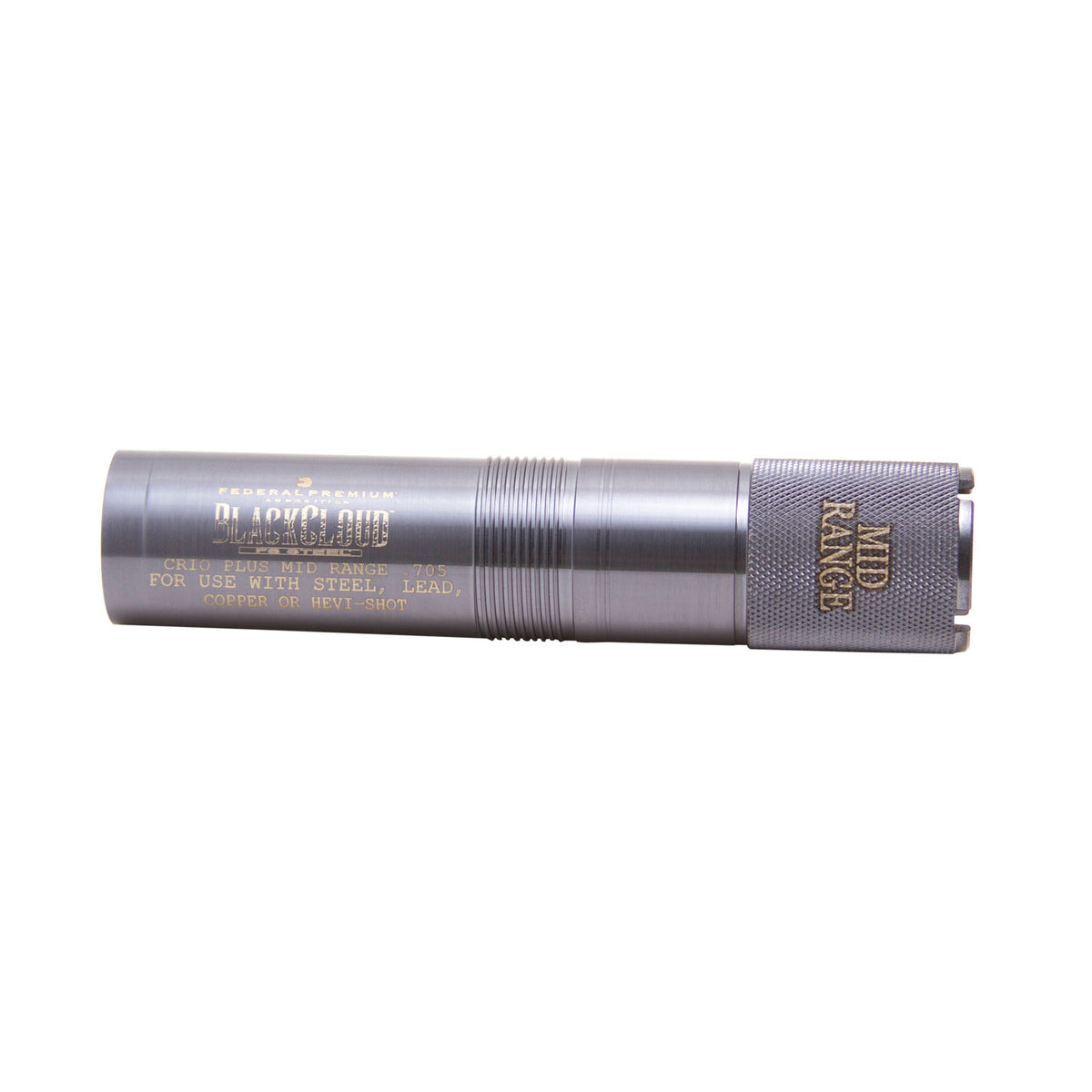 Carlson's Black Cloud Benelli Crio/Crio Plus 12 Gauge Mid-Range Titanium Coated Steel Choke Tube