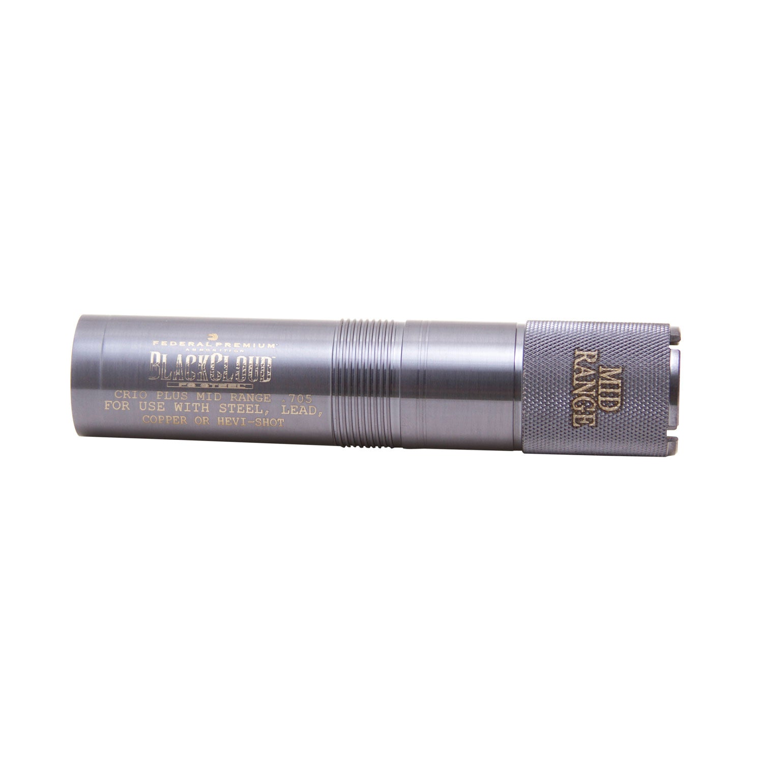 Carlson's Black Cloud Benelli Crio/Crio Plus 12 Gauge Mid-Range Titanium Coated Steel Choke Tube