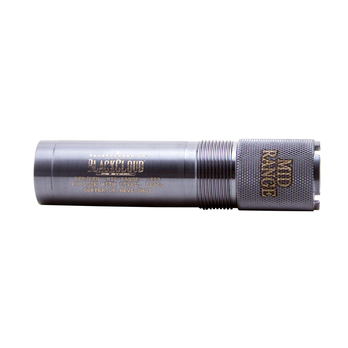 Carlson's Black Cloud Beretta/Benelli Mobil 20 Gauge Mid-Range Titanium Coated Steel Choke Tube
