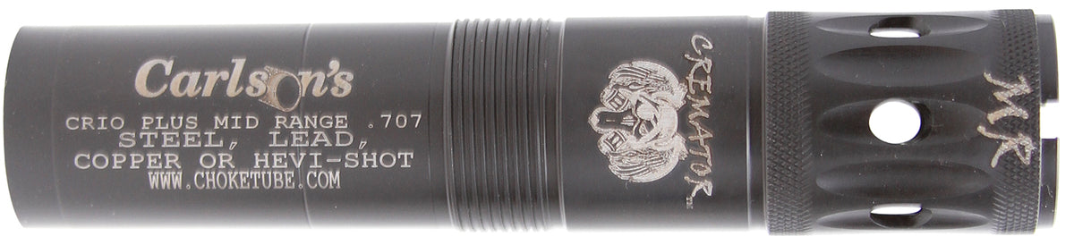 Carlson's Cremator Benelli Crio Plus 12 Gauge Mid-Range Ported Stainless Steel Choke Tube