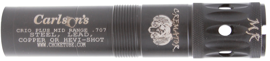 Carlson's Cremator Benelli Crio Plus 12 Gauge Mid-Range Ported Stainless Steel Choke Tube