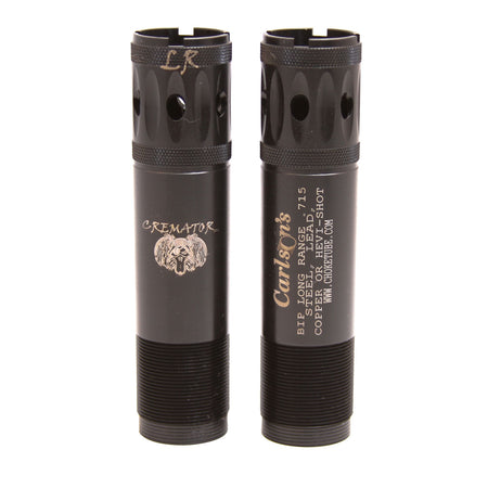 Carlson's Choke Tubes Cremator 12 Gauge Long Range Ported Browning Invector Plus 17-4 Stainless Steel