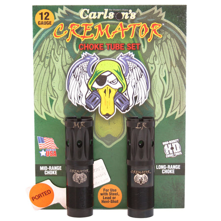 Carlson's Choke Tubes Cremator 12 Gauge Mid/Long Range Ported Winchester 17-4 Stainless Steel