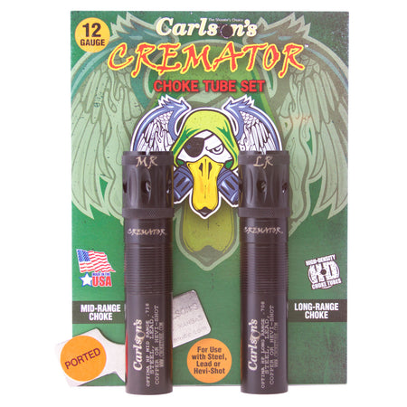 Carlson's Choke Tubes Cremator 12 Gauge Mid/Long Range Ported Beretta Optima HP 17-4 Stainless Steel