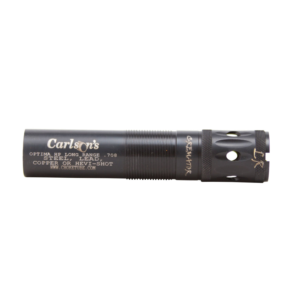 Carlson's Choke Tubes Cremator 12 Gauge Long Range Ported Beretta Optima HP 17-4 Stainless Steel