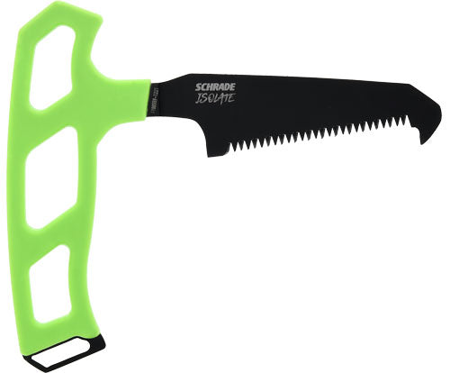 Schrade Knife Isolate Small Bone Saw 3" SK5 T-Handle Green