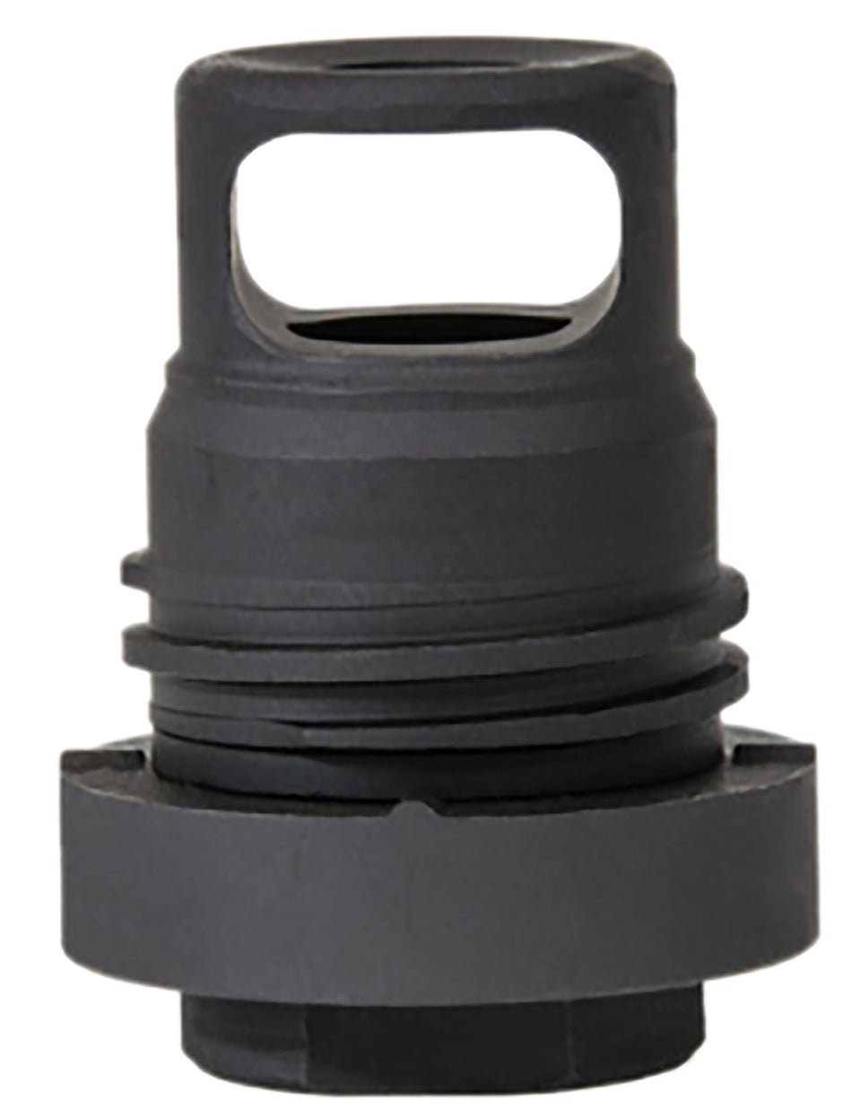 Yankee Hill Mini Phantom Q.D. Muzzle Brake Black Melonite 5/8"-24 Threads 1.60" OAL for 30 Cal AR