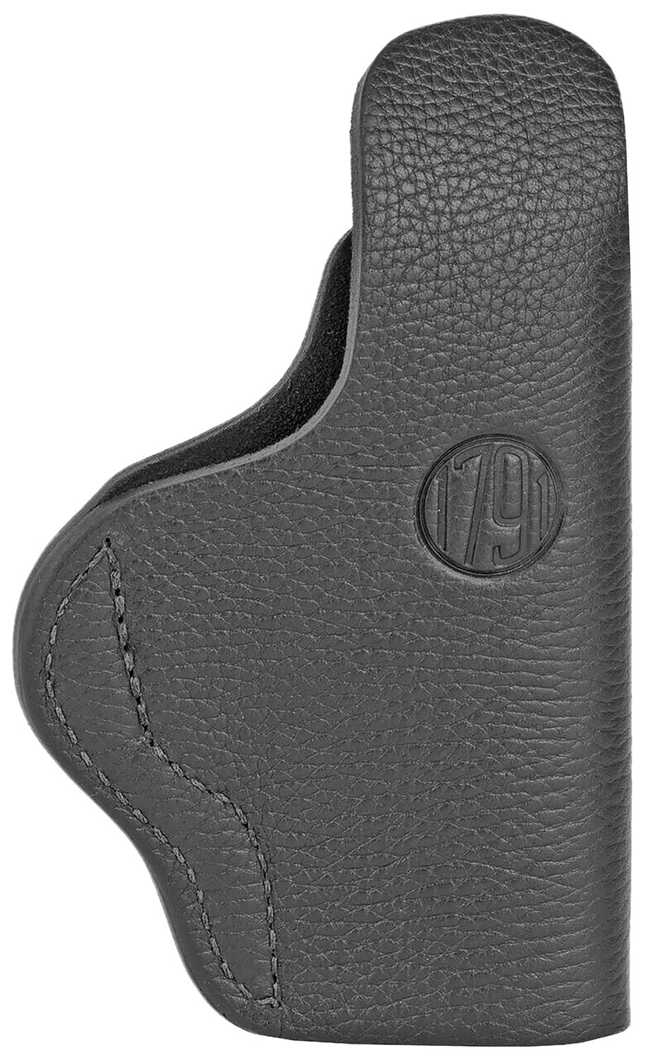 1791 Gunleather SCH4NSBL Smooth Concealment IWB Holster Size 04 Night Sky Black Leather Clip Glock 17 19 S&W M&P Shield Plus Left Hand