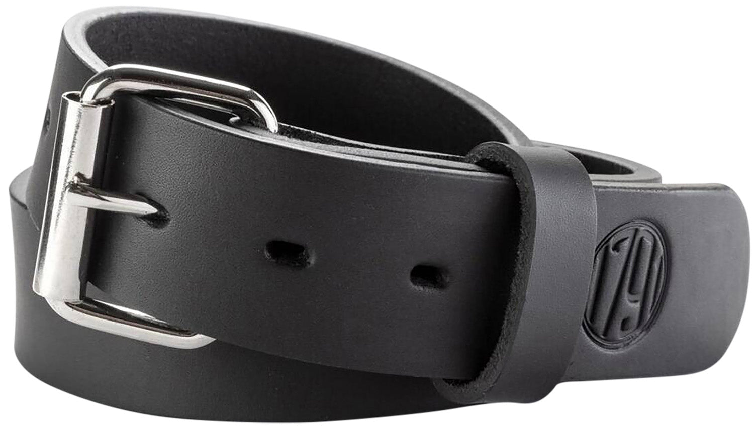 1791 Gunleather BLT013236SBLA Stealth Black Leather Gun Belt 32/36 1.5" Wide