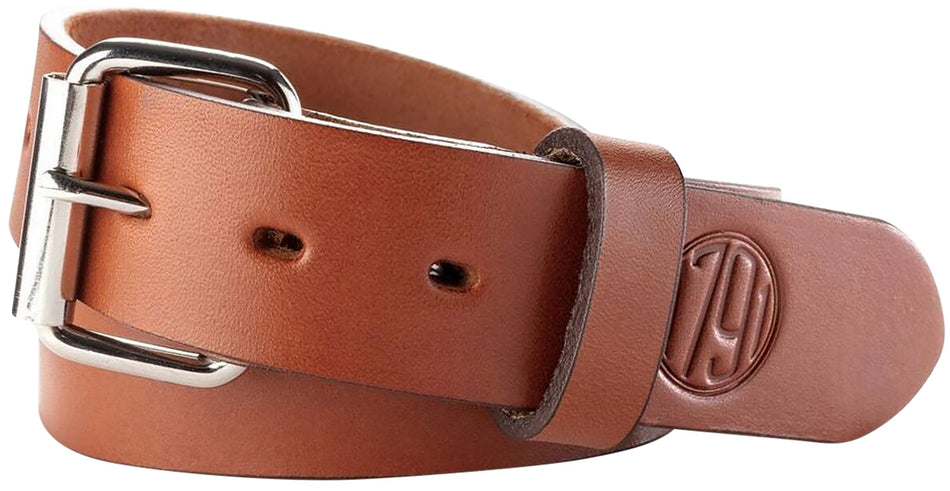 1791 Gunleather BLT013842CBRA Classic Brown Leather Gun Belt 38/42 1.5" Wide