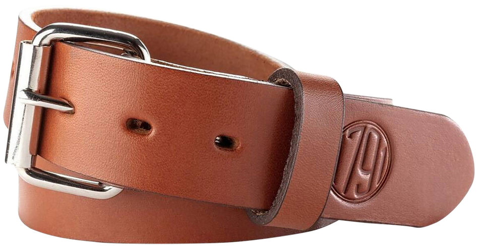 1791 Gunleather BLT014044CBRA Classic Brown Leather Gun Belt 40/44 1.5" Wide