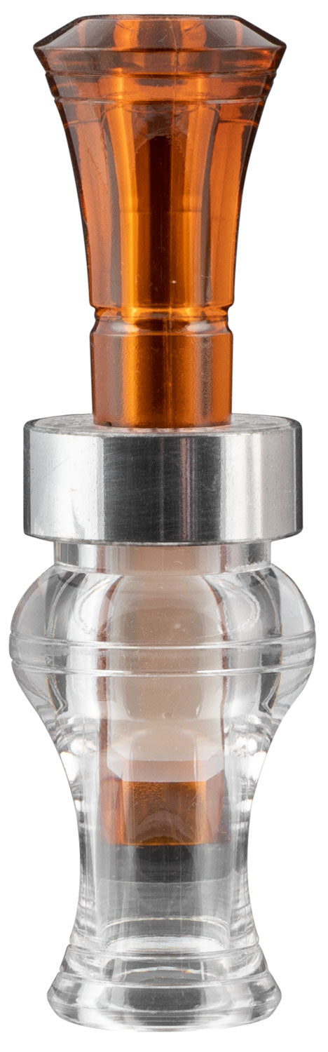 Echo Calls Poly Timber 77806 Double Reed Mallard Duck Call Brown/Clear Polycarbonate