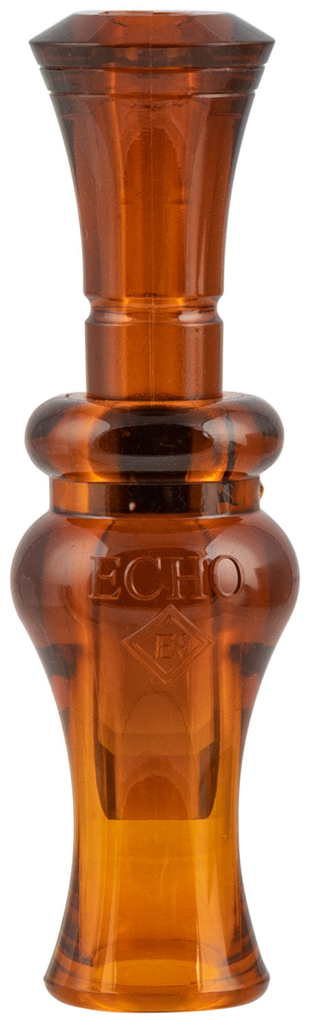 Echo Calls Trash Talker 77784 Double Reed Duck Call Brown Polycarbonate