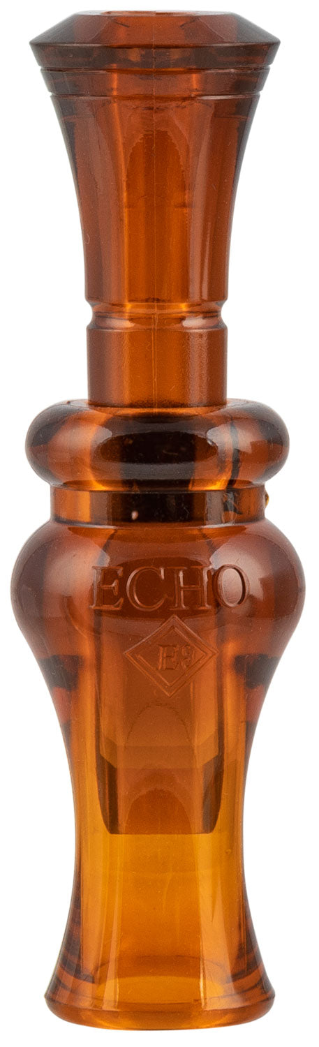 Echo Calls Trash Talker 77784 Double Reed Duck Call Brown Polycarbonate