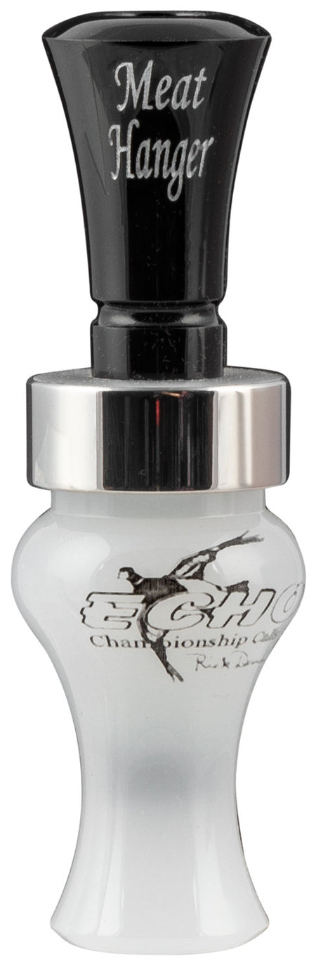 Echo Meat Hanger Double Reed Mallard Call, Black Pearl Acrylic