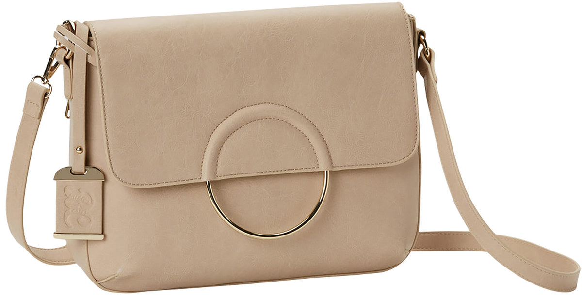 Bulldog BDP071 Blush PU Leather Convertible Hobo Purse with Holster Fits Most Small Autos and Revolvers