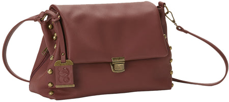 Bulldog BDP072 Rust PU Leather Convertible Hobo Purse with Holster Fits Most Small Autos and Revolvers