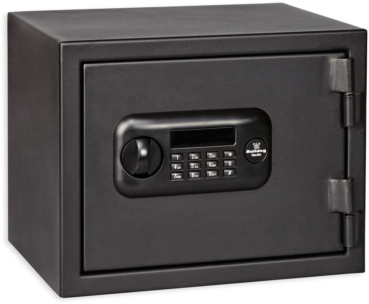 Bulldog BD1090F Personal Digital Fire Safe Electronic Keypad/Key Entry Black Steel 12x15x12 In