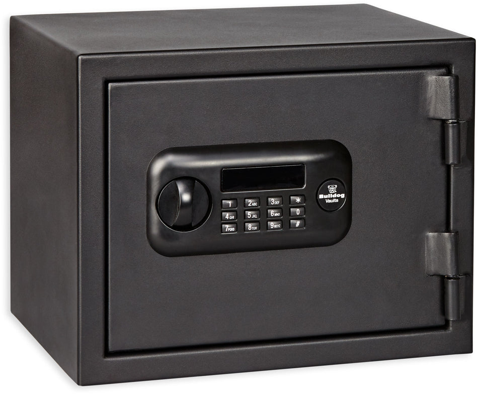 Bulldog BD1090F Personal Digital Fire Safe Electronic Keypad/Key Entry Black Steel 12x15x12 In