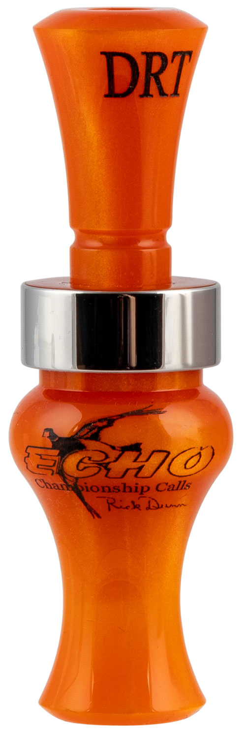 Echo Timber Double Reed Mallard Call, Orange Pearl Acrylic