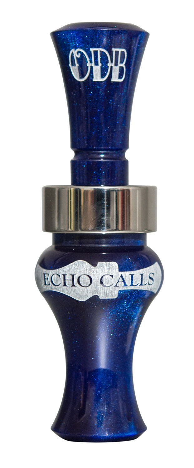 Echo ODB Old Dirty Breaker Single Reed Duck Call, Blue Pearl Acrylic