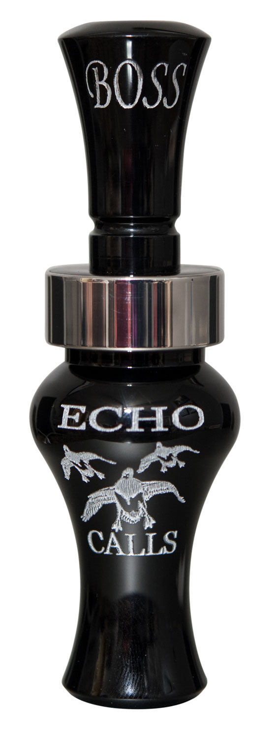 Echo Boss Single Reed Mallard Competition Call, Black Acrylic