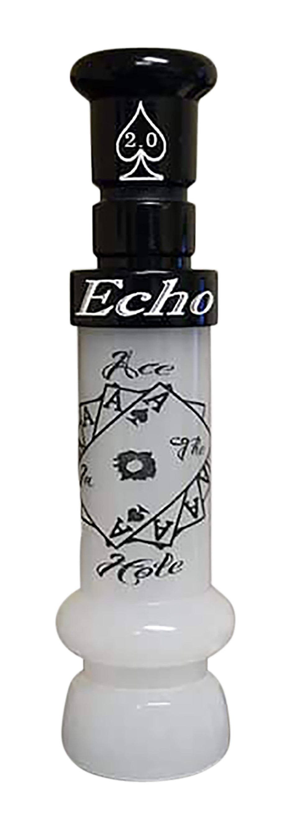 Echo Ace in the Hole Single Reed Mallard Call, Black Pearl Acrylic