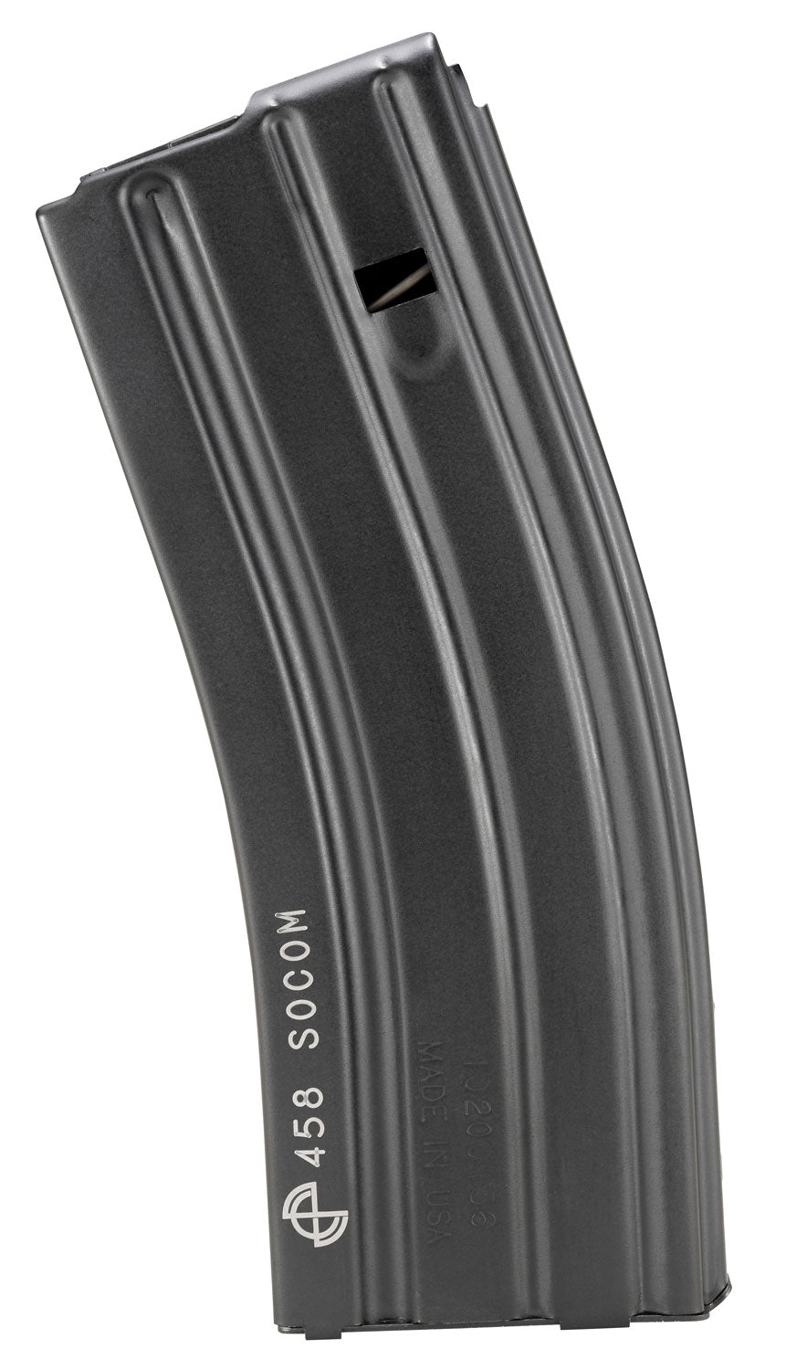 DuraMag 1058041175CPD SS 10rd .458 SOCOM AR-15 Black Stainless Steel Magazine
