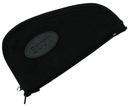 Boyt Harness 0PP620003 Heart-Shaped Pistol Rug 12" Black Canvas Handgun Storage