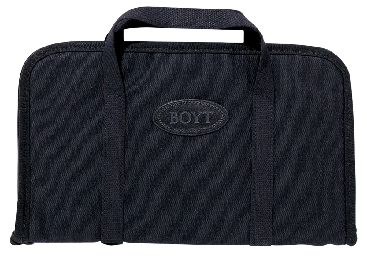 Boyt Harness 0PP660003 Black Canvas Rectangular Pistol Rug for Handguns