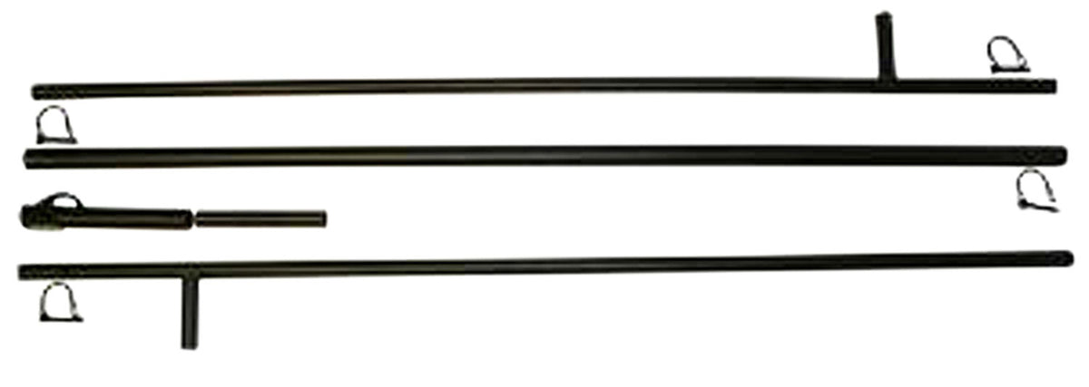 Mojo Outdoors HW2204 Black Metal Extension Pole 12 Ft 3 Sections