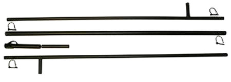 Mojo Outdoors HW2204 Black Metal Extension Pole 12 Ft 3 Sections