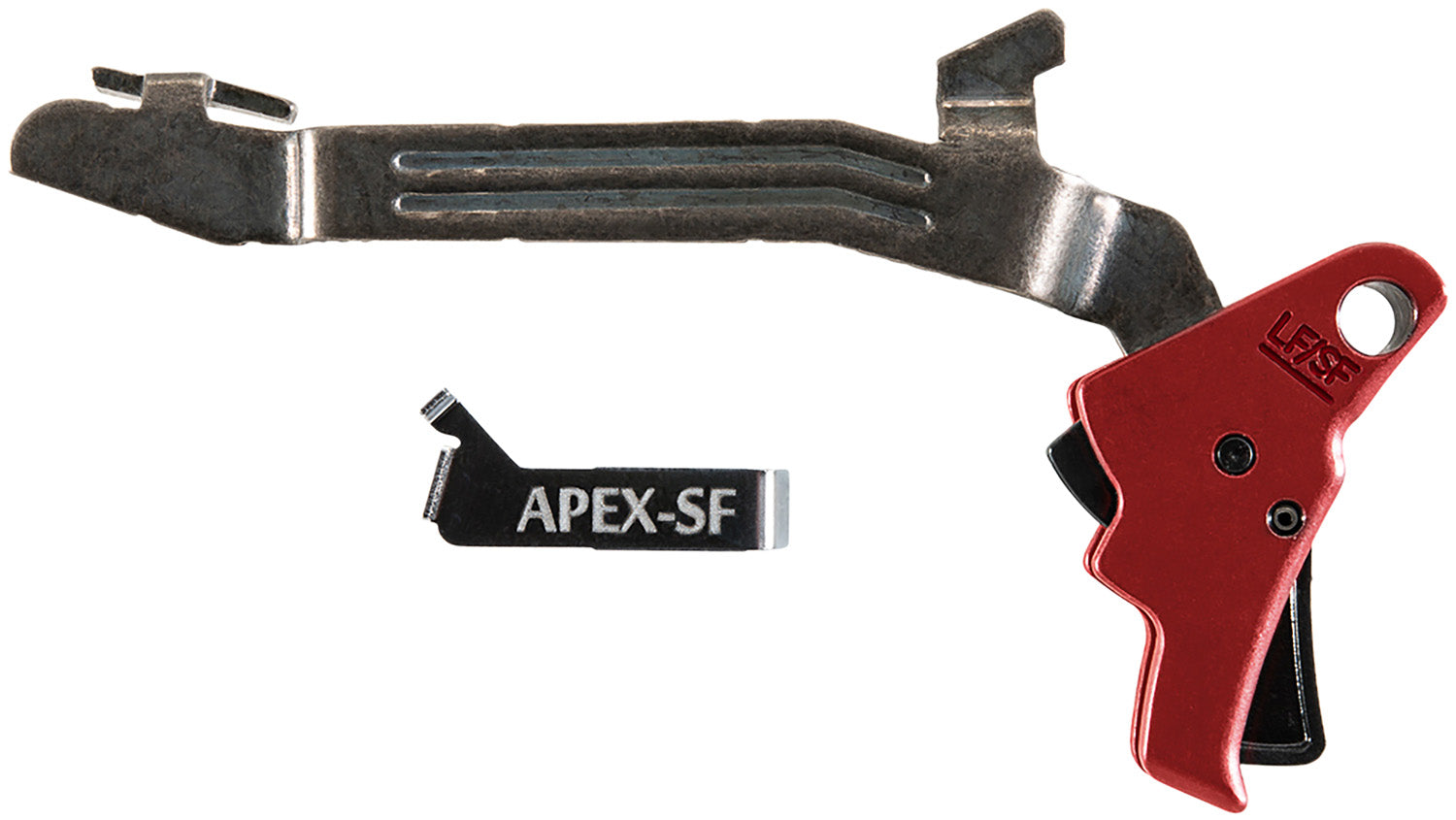 Apex Tactical Action Enhancement Trigger Black & Red Drop-In for Glock 43/43X/48 – 102157
