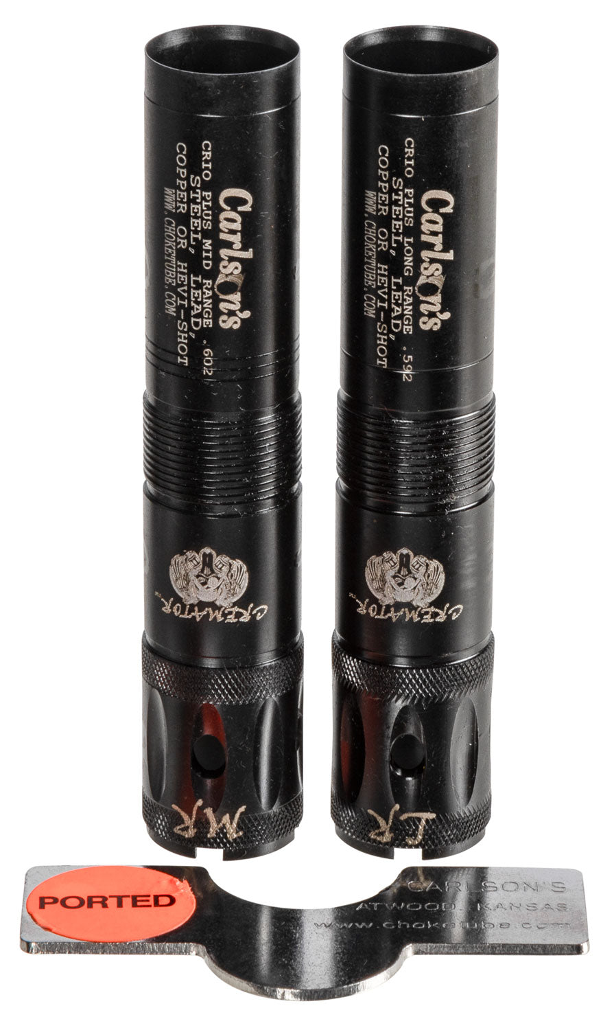 Carlson's 11490 Cremator Benelli Crio/Crio Plus 20 Gauge Mid/Long Range Ported 17-4 SS Choke Tube