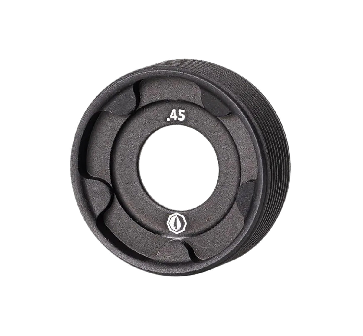 Rugged Suppressors FC004 Black .45 ACP Suppressor Front Cap