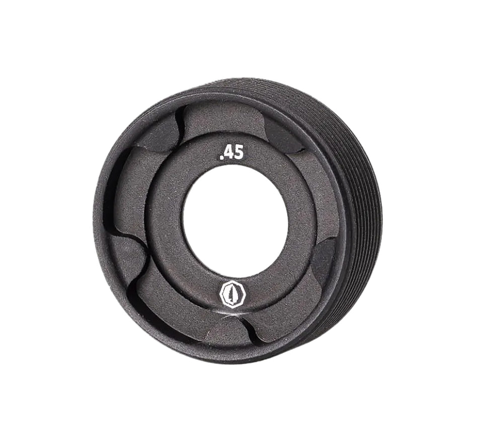 Rugged Suppressors FC004 Black .45 ACP Suppressor Front Cap