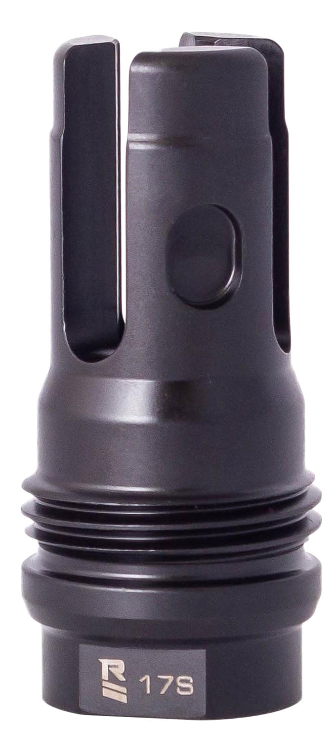 Rugged FH004 R3L 7.62mm Flash Mitigation System Black 5/8-24 Threads 2.15" OAL for FN SCAR17 with Dual Taper Lock