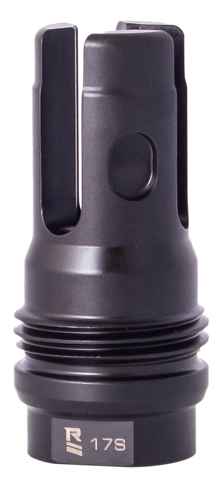 Rugged FH004 R3L 7.62mm Flash Mitigation System Black 5/8-24 Threads 2.15" OAL for FN SCAR17 with Dual Taper Lock