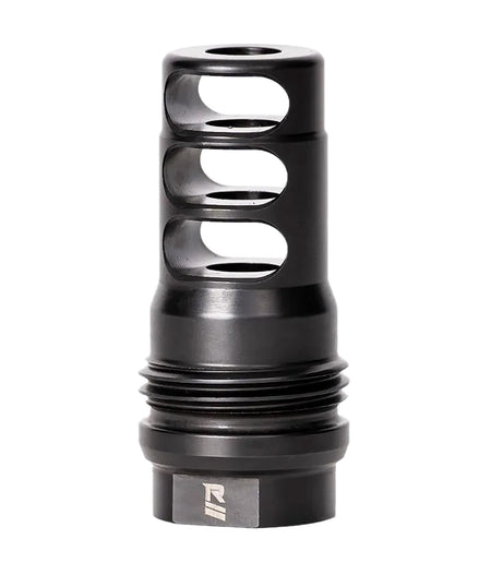 Rugged MB001 3 Port Muzzle Brake Black 5/8-24 Threads 2.16" OAL .30 Cal Compatible with Surge762 Razor762 Micro30