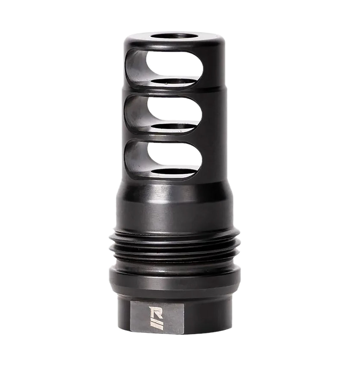 Rugged MB011 3 Port Muzzle Brake Black 1/2-28 Threads 2.16" OAL 5.56 NATO Compatible with Surge762 Razor762 Micro30