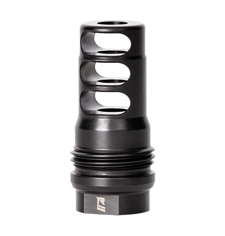 Rugged MB011 3 Port Muzzle Brake Black 1/2-28 Threads 2.16" OAL 5.56 NATO Compatible with Surge762 Razor762 Micro30