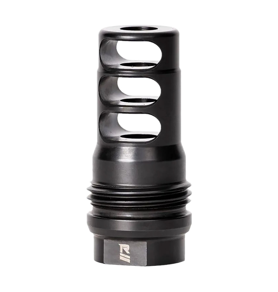 Rugged MB011 3 Port Muzzle Brake Black 1/2-28 Threads 2.16" OAL 5.56 NATO Compatible with Surge762 Razor762 Micro30