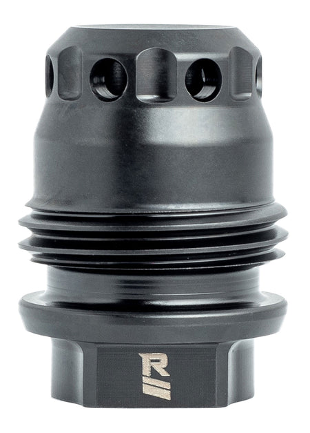 Rugged MB012 M2 Muzzle Brake Black 5/8-24 Threads 1.30" OAL Dual Taper Lock Compatible with Surge762 Razor762 Micro30