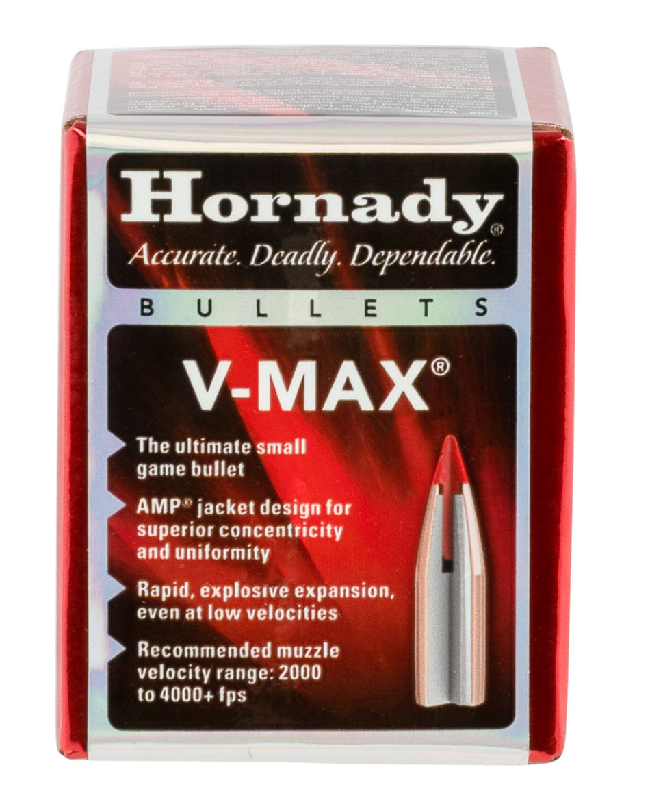 Hornady V-MAX .221 60 Grain 5.45 Caliber Streamlined Varmint Bullets 100 Per Box