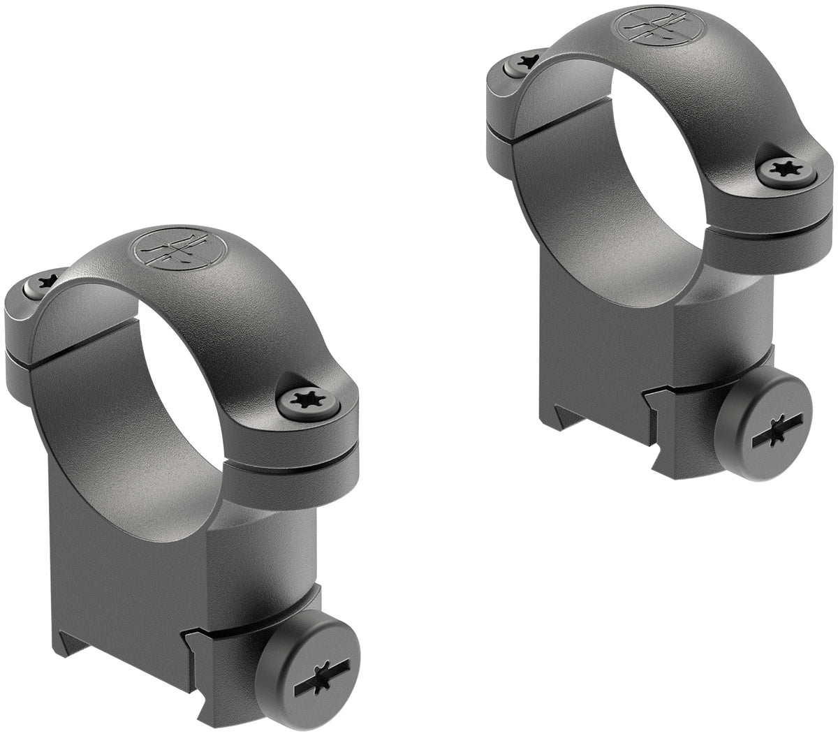 Leupold 54410 Sako Ringmounts 1" Maintube High Matte Black