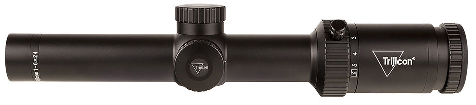 Trijicon Credo HX 2900022 Satin Black 1-6x24mm 30mm Tube LED Green Illuminated MOA Segmented Circle Reticle