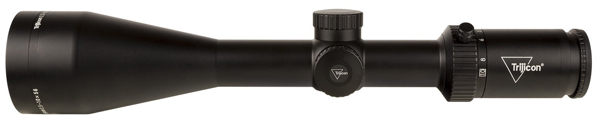 Trijicon Credo HX 2900030 Satin Black 2.5-10x56mm 30mm Tube LED Green Illuminated Duplex Reticle